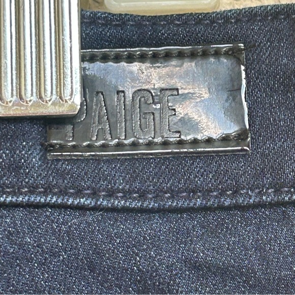 PAIGE High Rise Muse Skinny Jeans Dark Wash Lana DNM521 Women’s Size 31 - Picture 8 of 10